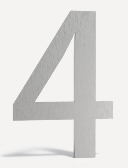 Huisnummer aluminium - Image 3